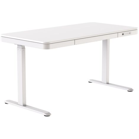 Activejet escritorio con ajuste eléctrico de altura 140x70 ET119W-C blanco (1/5)