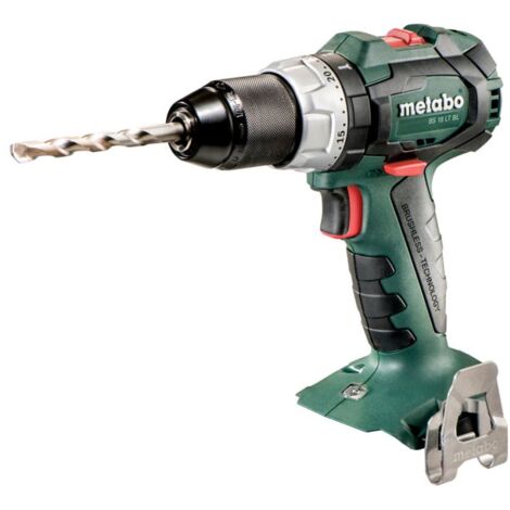 Metabo Taladro atornillador inalámbrico BS 18 LT BL (602325890) 18 V caja de cartón, voltaje de la batería: 18 V, par máximo suave: 34 Nm, par máximo de torsión duro: 75 Nm (1/4)