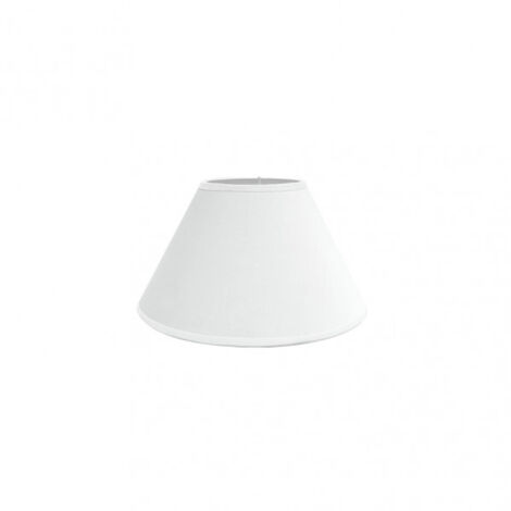 FAB 157322501  Pantalla Clara E27 Blanca 25dx11dx16h Conica Cerrada