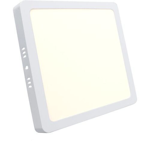 Downlight Superficie Cuadrado 24W 6500K Blanco 2160lm 2,8x28,5x28,5cm SELENITA