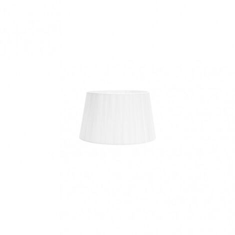 FABRILAMP 157511501  Pantalla Laura E27 Blanca 15dx12dx13h Conica Abierta
