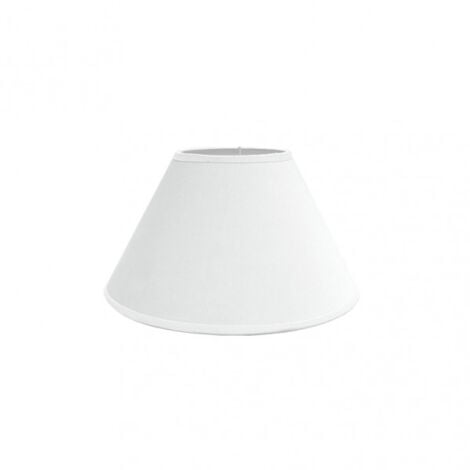 FAB 157323001  Pantalla Clara E27 Blanca 30dx15dx20h Conica Cerrada