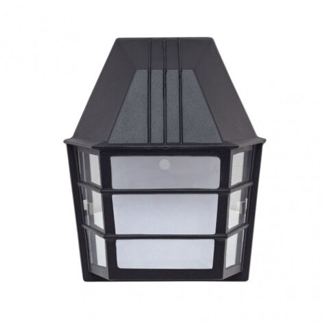 FAB 149861009  Aplique Exterior Aluminio Acrux 1xe27 Negro Ip23  24x20x11,5 Cm