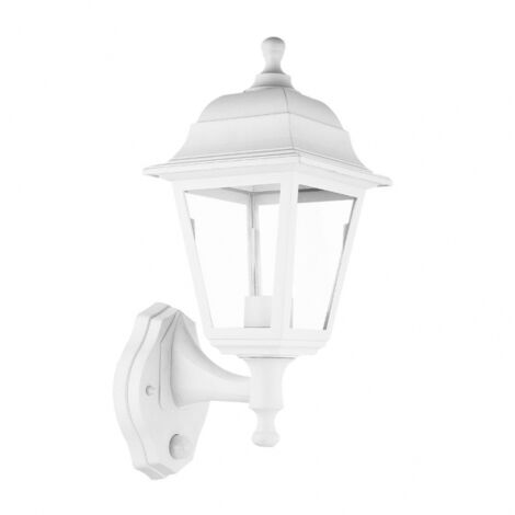 FAB 125861001 Aplique Exterior Albahaca 1xe27 Blanco Ip44 Policarbonato 35x15x19,7 Cm