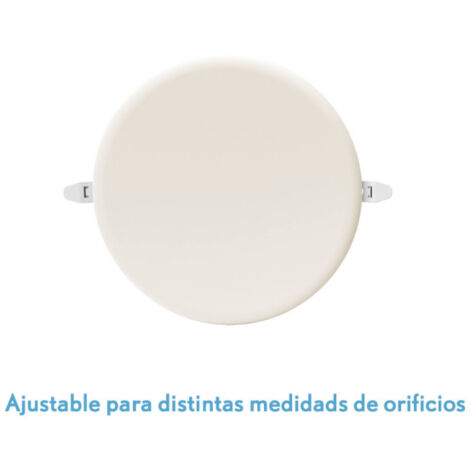 Downlight led smd migmatita 24w 4000k blanco 2400lm 2x17,5x17,5 cm corte ajustable (7-15,5)
