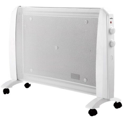 Radiador De Mica Abrigo 2000w 1elemento Blanco 2potencias 54x79x27cm