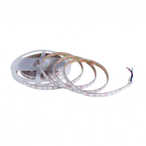 Rollo de cinta led 5m 22,5w 3000k  12v freya ip65 8mm 3000lm estanco corte cada 5cm 60led/m