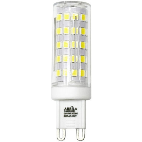 FABRILAMP Bombilla G9 8w 3000k Fabriplus 800lm 6,3x1,8x1,8 Cm