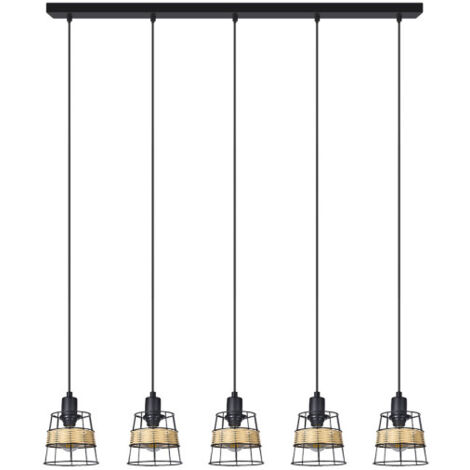 Hanglamp met vaste pendel RAUL 5xE14/40W/230V Hanglamp met vaste pendel RAUL 5xE14/40W/230V