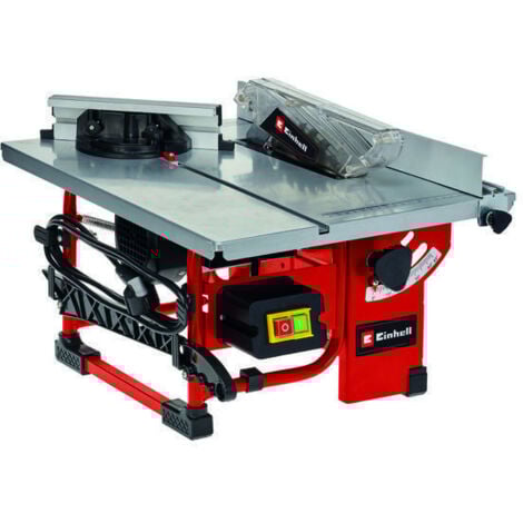 Einhell TC-TS 200, Sierra de mesa, uso principal: Corte preciso de madera, características: 2000 W, 2950 RPM, mesa ajustable, corte de precisión, versatilidad