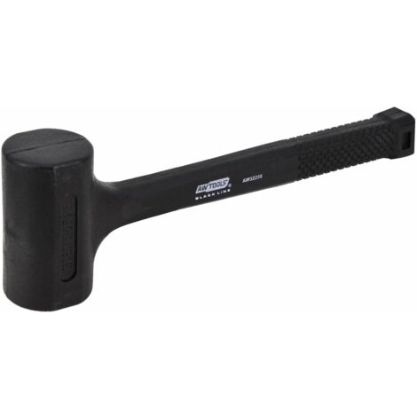 Martillo Awtools 1000g sin retroceso Black Line, diseño ergonómico, impacto controlado y alta precisión para trabajos pesados y exigentes en la construcción (1/5)