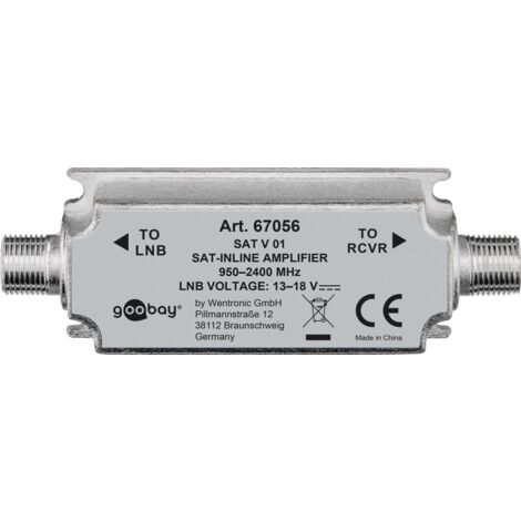 Amplificador de antena sat 950 mhz - 2400 mhz, amplificador de pista para potenciar las señales.