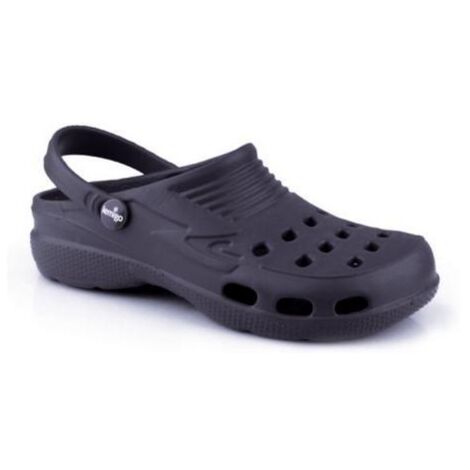 LEMIGO Lemigoose - Zuecos ligeros de jardín para hombre y mujer, verde oliva, 46 EU