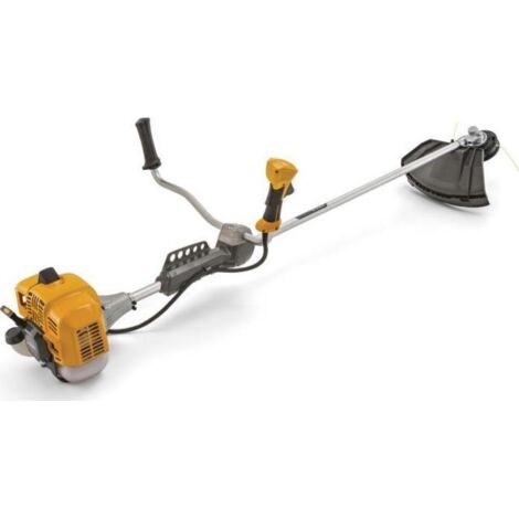 STIGA BC 535 B desbrozadora de gasolina - Motor 32,6 CC 2 tiempos, ancho de corte 43 cm, manillar de bicicleta, cuchilla 3T y cabeza Tap&Go.