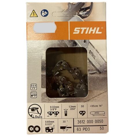 Cadena de motosierra Picco Duro 50 eslabones ORIGINAL STIHL 36120000050