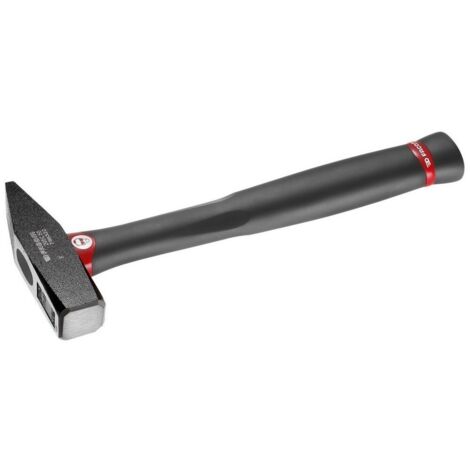 FACOM Martillo DIN con Mango de Grafito 200g, Combinación de 3 Materiales: Grafito, Polipropileno y Elastómero, Reducción de Vibraciones, Agarre Seguro, Irrompible, 205C.20