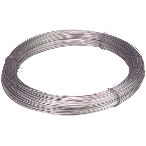WOLFPACK LINEA PROFESIONAL alambre galvanizado rollo  5 kg. nº18 - 3,4 mm