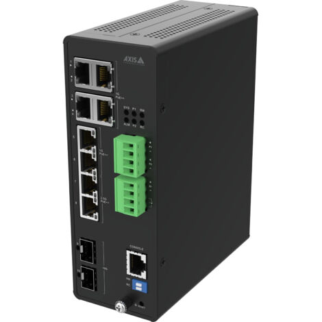 Axis 02621-001 switch Gestionado 10G Ethernet (100/1000/10000) Energía sobre Ethernet (PoE) Negro (1/2)