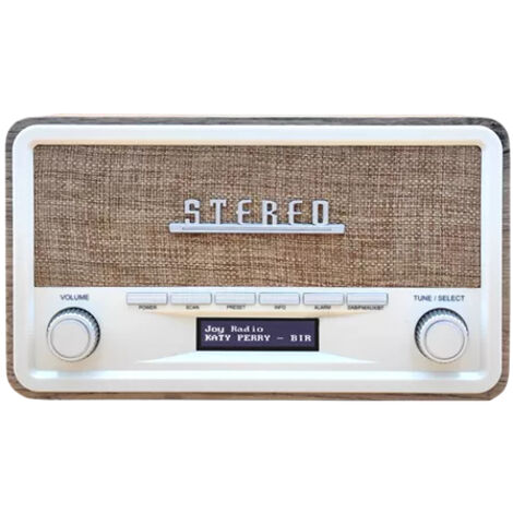 Radio Bluetooth Retro DAB-18 WH