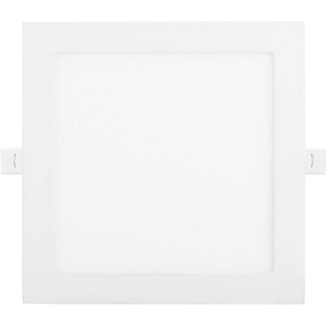 Downlight Empotrar 18W 3000-4000-6500K Blanco 1620lm Cuadrado 1,3x22,5x22,5cm Corte 20cm ABACO