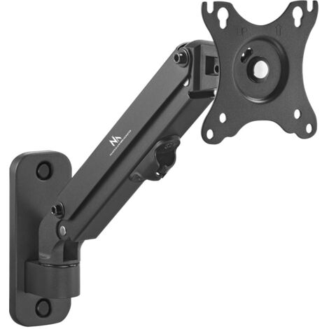 Supporto Monitor A Molla Gas Maclean MC-459 Per Tubo/Posto 28-60 Mm, Adatto A Schermi 17-27” Fino A 7 Kg