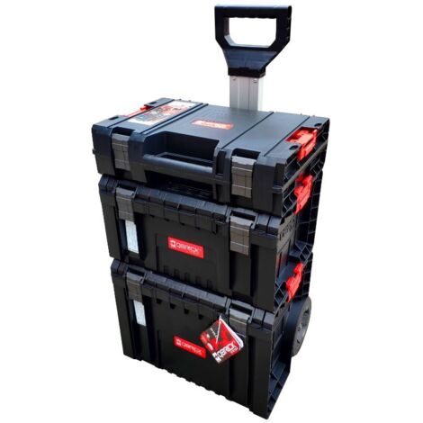 Qbrick System Z254935PG001 Caja de herramientas (kit que incluye caja rodante, caja y maletín, serie System Pro, construcción modular)