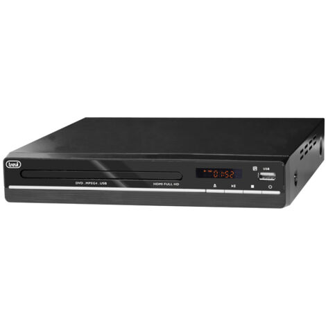 Trevi DVMI 3580 FULL HD Reproductor de DVD Negro - Reproductores de DVD (1080p, MPEG4, MP3, JPG, CD de Audio, DVD-Video, CD,DVD)