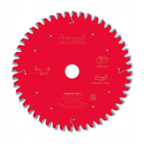 Hoja para sierra circular portátil sin cable FREUD - Ø165 1,8/1,2 AL20 Z48 BA -5° - F03FS10076 -FR07L002HC
