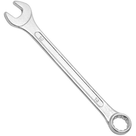 LLAVE DE BOCA ABIERTA 14 mm Cr-V (1/4)