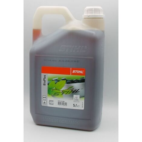 Olio catena motosega STIHL BioPlus 1 Litro 3 Litri 5 Litri 20 Litri 5 L