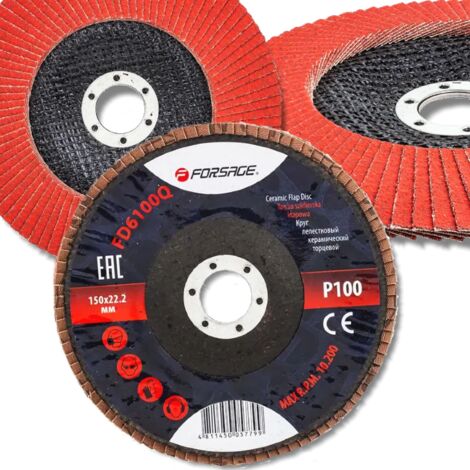 Disco de desbaste FORSAGE para disco de láminas de desbaste 150x22,2 P100 (1/5)