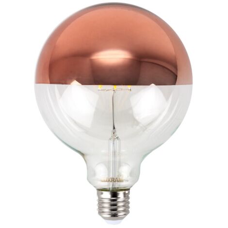Bombilla e27 (grueso) globo classic topled regulable d125 8w 2700k 700lm bronce-a+ (1/3)