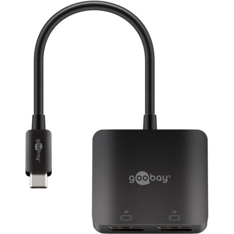 Goobay 60171 Adaptador gráfico USB Negro (1/5)