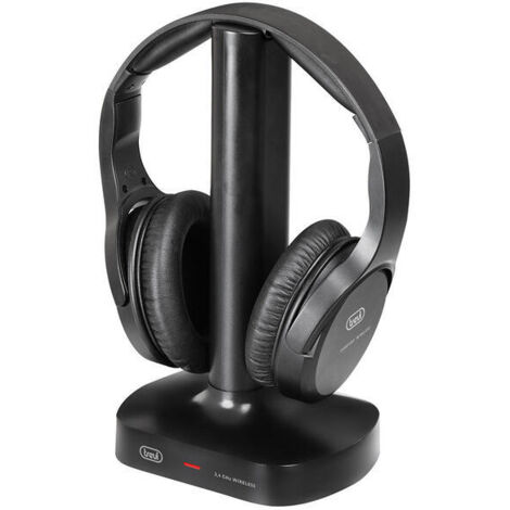 Trevi FRS 1480 R Auriculares Inalámbrico y alámbrico Diadema Música USB Tipo C Base de carga Negro (1/4)