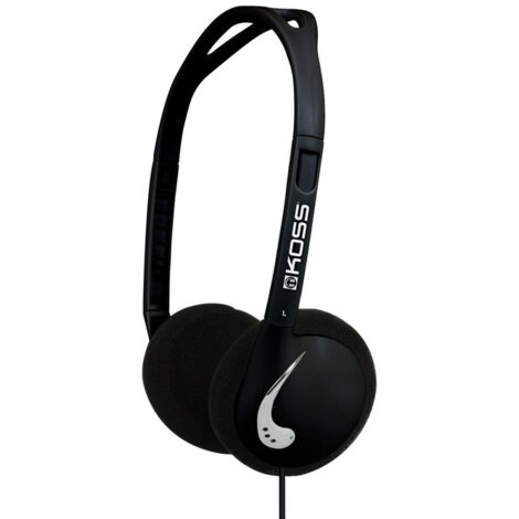 Koss KPH25 Negro Supraaural Diadema auricular - Auriculares (Supraaural, Diadema, Alámbrico, 80 - 20000 Hz, 1,2 m, Negro) (1/4)