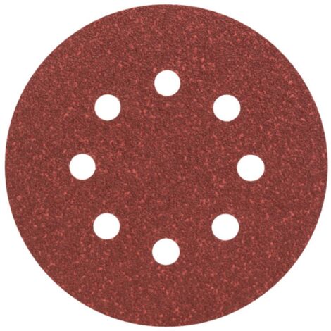 Bosch 2 608 605 641 - Hoja de lija, paquete de 5 uds. - 125 mm, 60 (pack de 5)