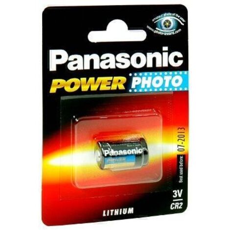 Pila Litio CR2 3Vdc PANASONIC Fotografia Blister Unidad (1/5)