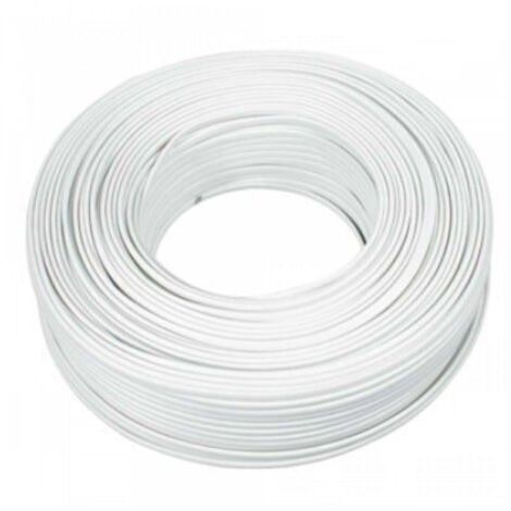 Cable Paralelo 2x1mm CCA BLANCO Polarizado  (100m)