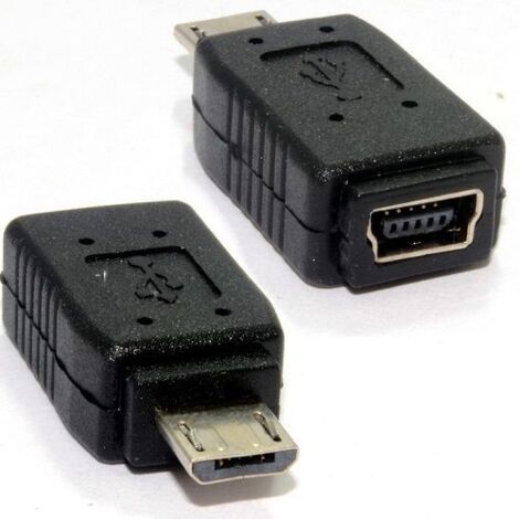 Adaptador MiniUSB A MicroUSB (1/4)
