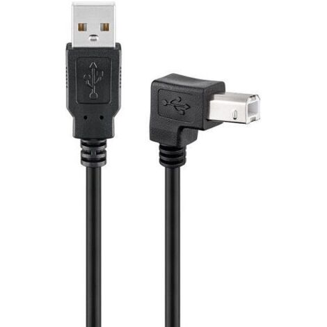 Goobay 93017 cable USB USB 2.0 1 m USB A USB B Negro (1/4)