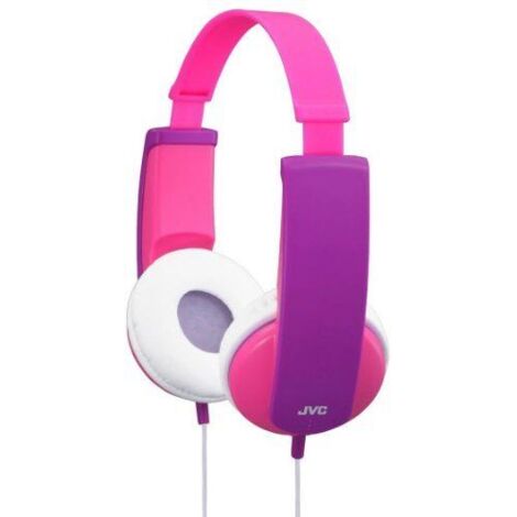 JVC HA-KD5-P-E auricular y casco Auriculares Alámbrico Diadema Música Rosa, Púrpura (1/5)