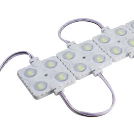 Pack 20 Modulos 4xLED SMD 12Vdc 2W 5000K (1/2)