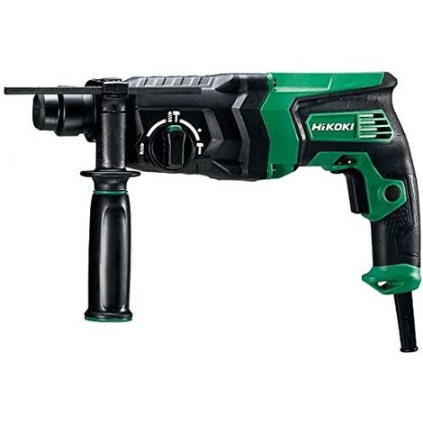 HIKOKI DH26PC2WSZ 57201138-Martillo Ligero Combinado SDS-Plus 3 Posiciones 830W 2.9J 1100rpm 4300 imp hasta 26 mm hormigón con maletín DH26PC2Z Multicolor