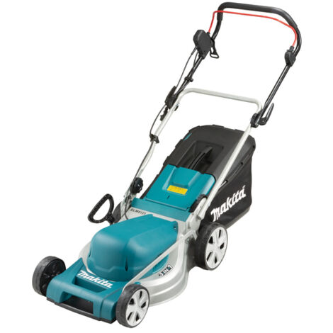 Makita ELM4121 cortadora de césped Corriente alterna Negro, Azul