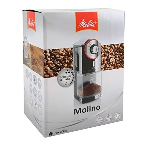 Molinillo De Café Eléctrico Rojo/Negro Melitta®