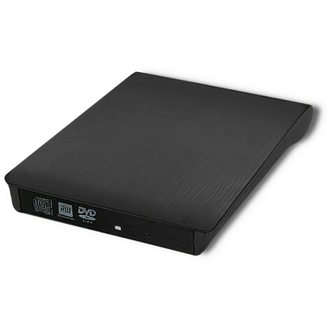 Qoltec 51857 lecteur de disques optiques DVD-RW Noir (1/5)