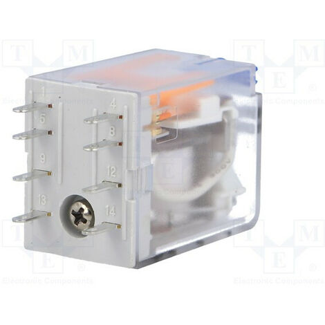 Relè 24vdc 10a/250vac/24vdc Dpdt Weidmuller Drm270024lt - Foto 4