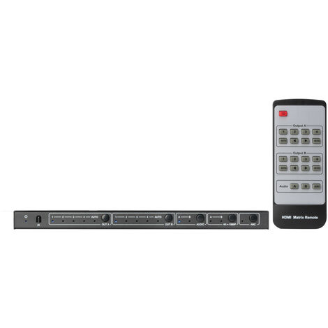 Matriz Hdmi 4entradas A 2salidas Edid Fonestar Fo-22m42 (1/2)