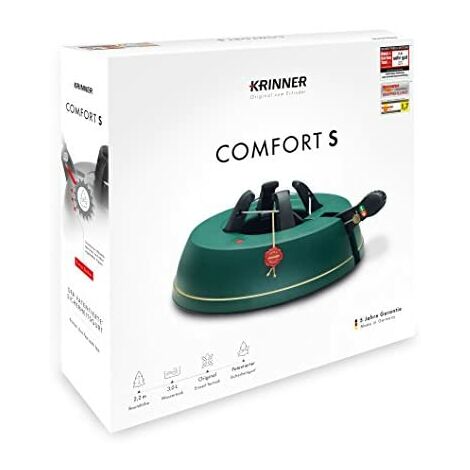 KRINNER® Comfort Grip S 94215 - Soporte para árbol de Navidad (Incluye
