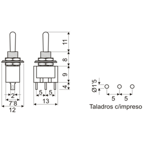 Interruptor para Lámparas, ElectroDH